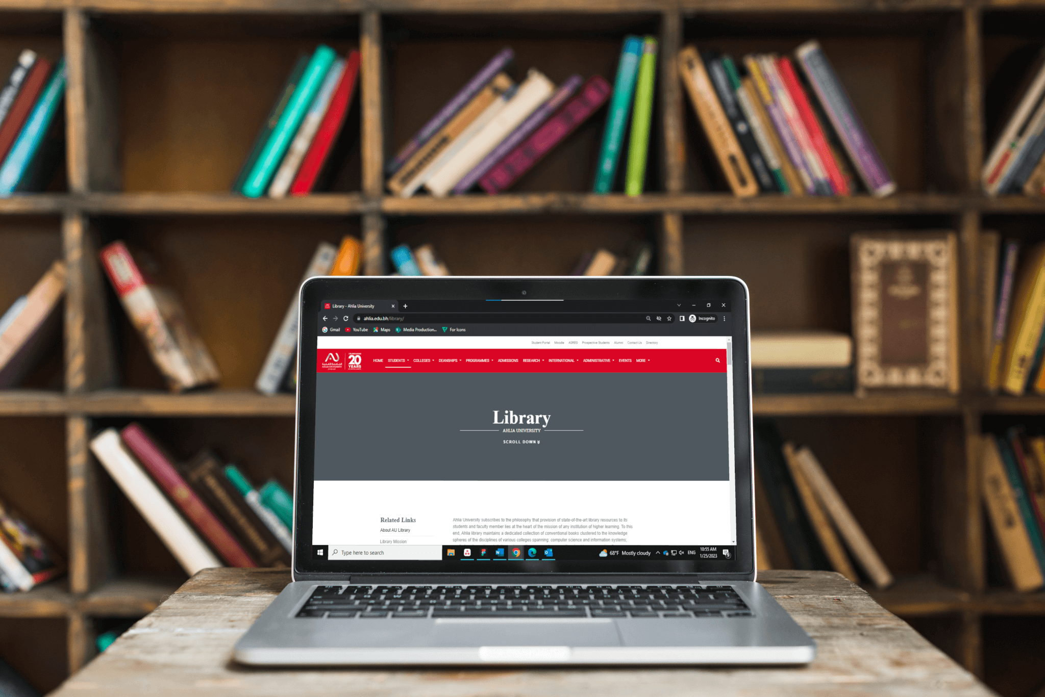 Spring 2023 Library Orientation - Ahlia University