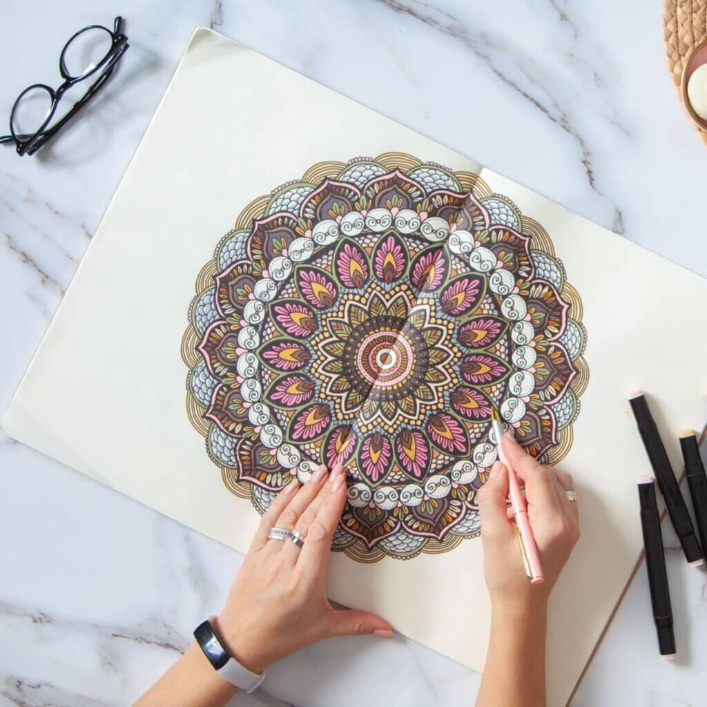 Mandala Coloring - Ahlia University