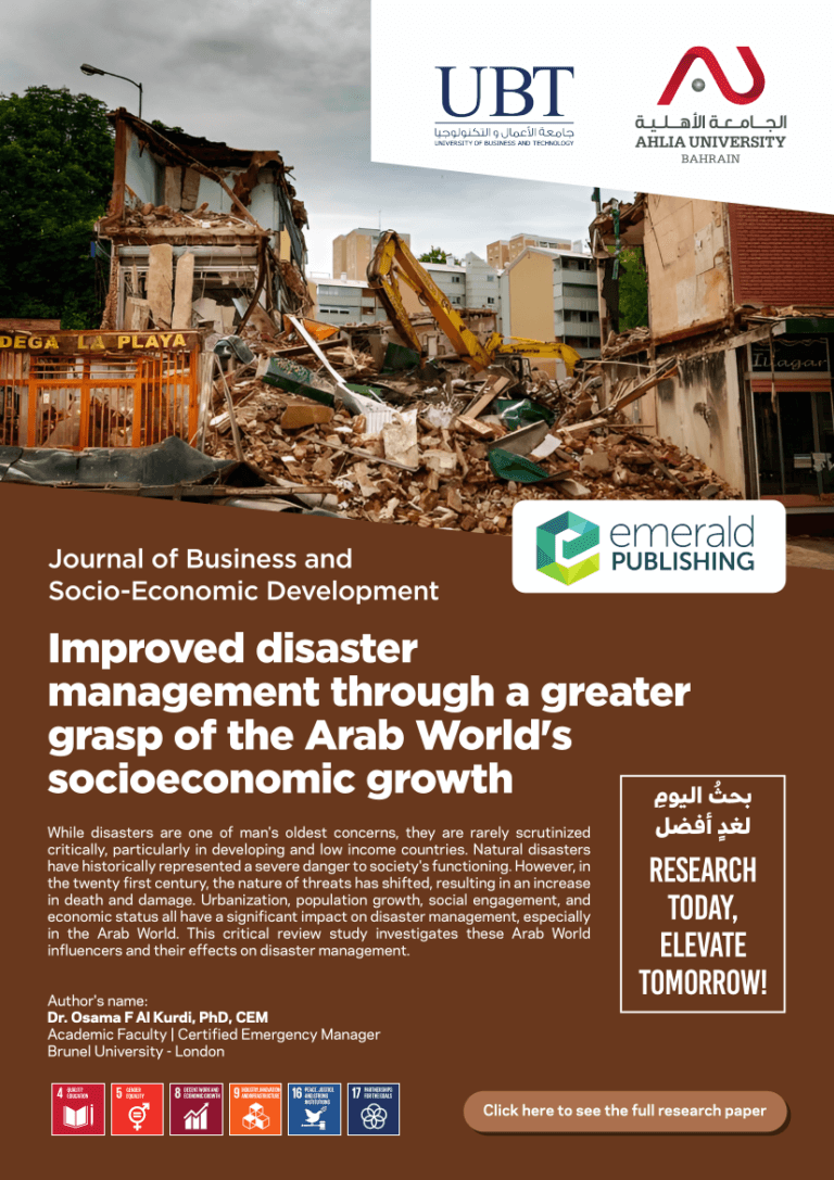 Journal Of Business and Socio-Economic Development