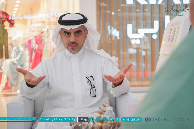 Event photo showing university representatives discussing special needs initiatives