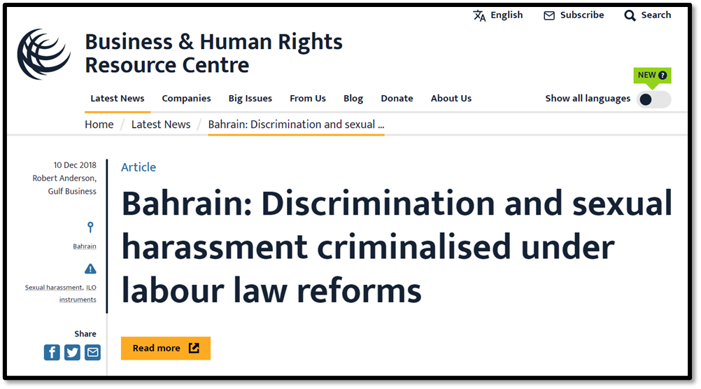 Disability law compliance documentation