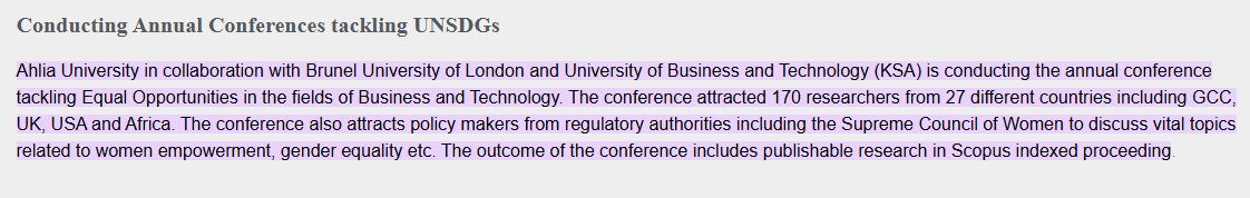 Global Academic Partnerships