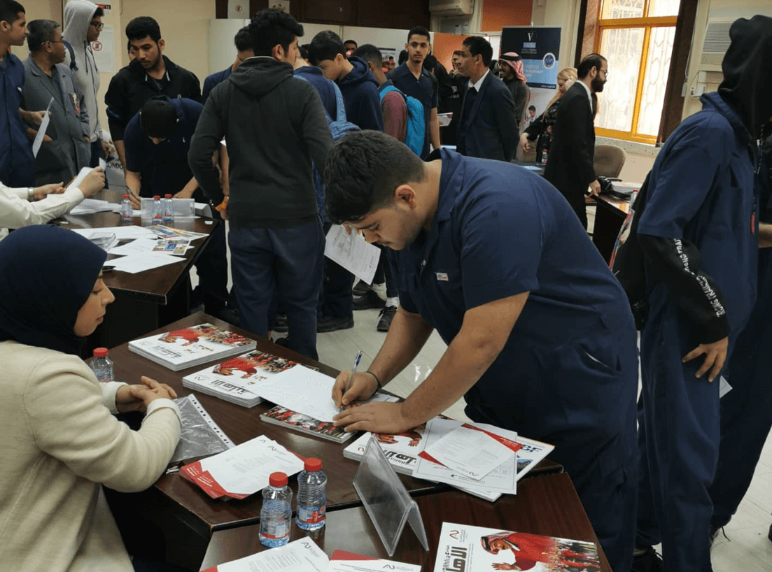 University visit to Shaikh Abdullah Bin Isa Al Khalifa Industrial High School for Boys