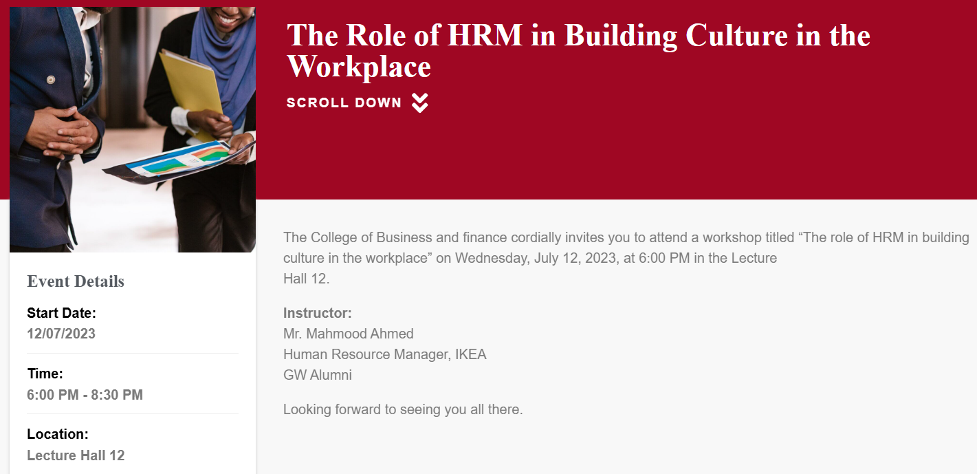 Professional development workshop attendees