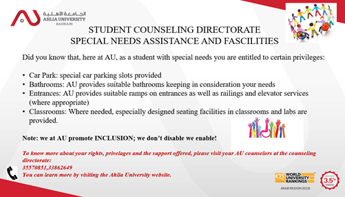 Comprehensive special needs assistance program