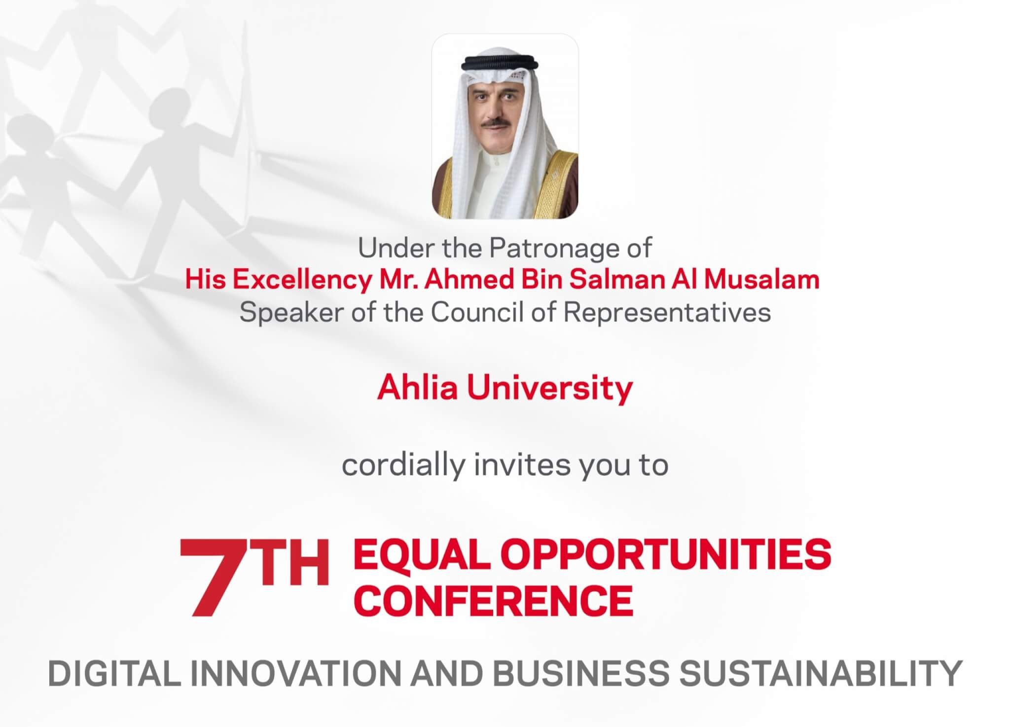 Equal Opportunities Conference promotional artwork