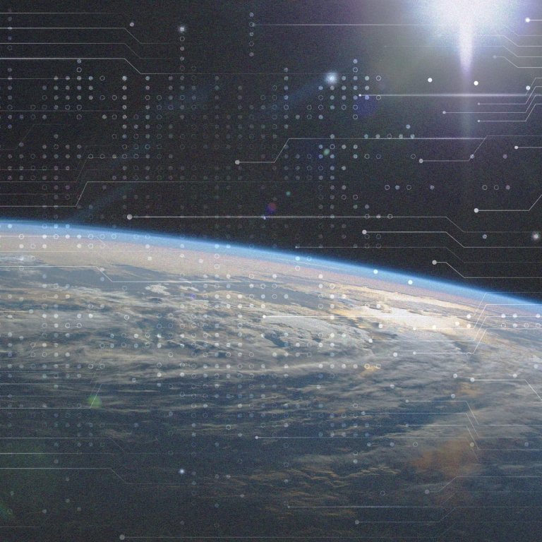 global-connection-technology-background-earth-surface